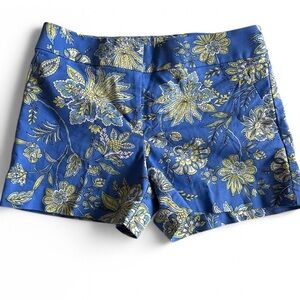 Loft- Trellis Garden Rivera Shorts with 4 Inch Inseam size 4